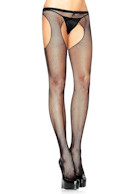 Leg Avenue Fishnet Suspender hose